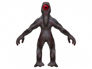 Monster 3D Model