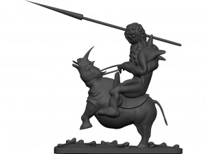 Monster 3D Print Model
