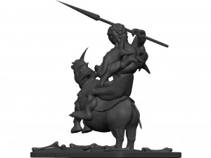 Monster 3D Print Model