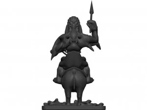 Monster 3D Print Model