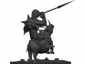 Monster 3D Print Model