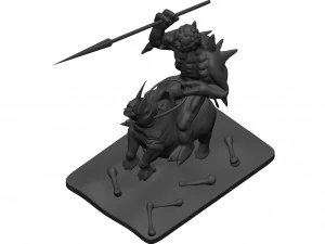 Monster 3D Print Model