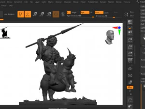 Monster 3D Print Model
