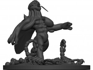 Monster 3D Print Model