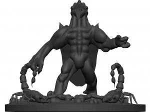 Monster 3D Print Model