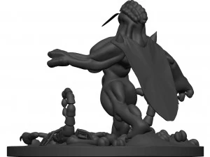 Monster 3D Print Model