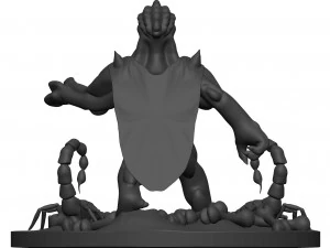 Monster 3D Print Model