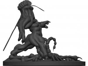 Monster 3D Print Model