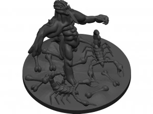 Monster 3D Print Model