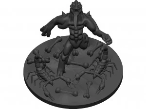 Monster 3D Print Model