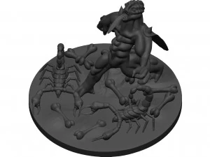 Monster 3D Print Model
