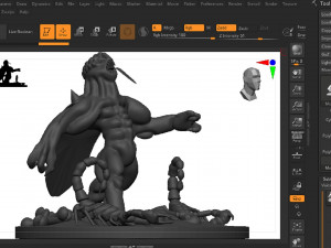 Monster 3D Принт Модель