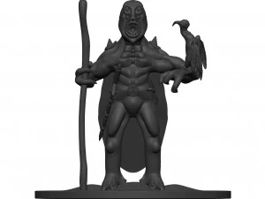 Monster 3D Print Model