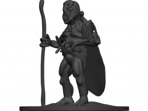 Monster 3D Print Model