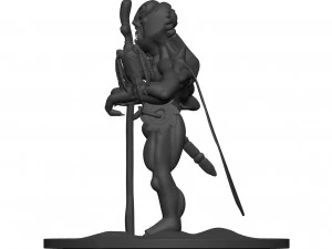 Monster 3D Print Model