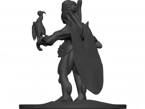 Monster 3D Print Model