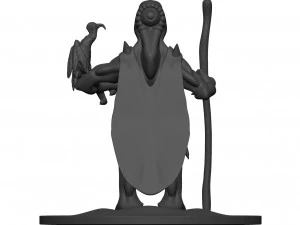 Monster 3D Print Model