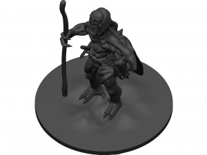 Monster 3D Print Model