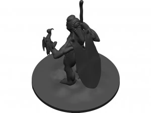 Monster 3D Print Model