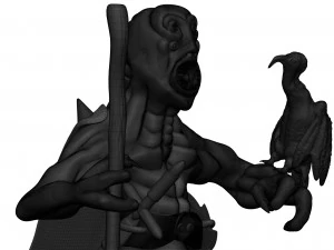 Monster 3D Print Model