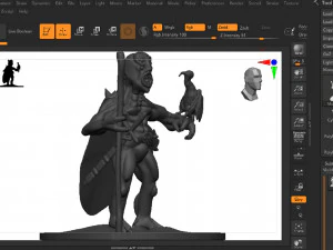 Monster 3D Print Model