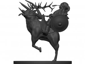 Monster 3D Print Model