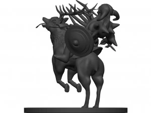 Monster 3D Print Model