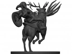 Monster 3D Print Model