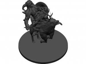 Monster Model Cetak 3D
