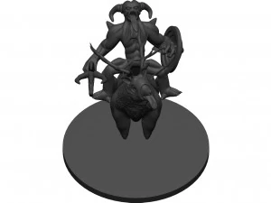 Monster 3D Print Model