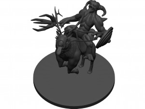 Monster Model Cetak 3D