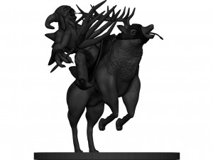Monster Model Cetak 3D