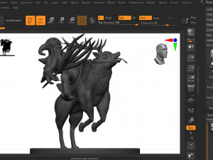 Monster Model Cetak 3D