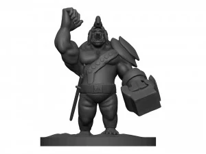 Monster 3D Print Model