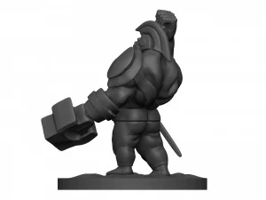 Monster 3D Print Model