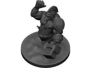 Monster 3D Print Model
