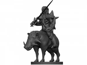 Monster 3D Print Model