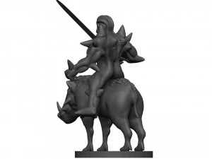 Monster 3D Print Model