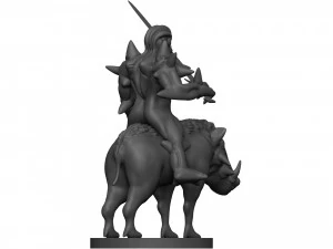 Monster 3D Print Model