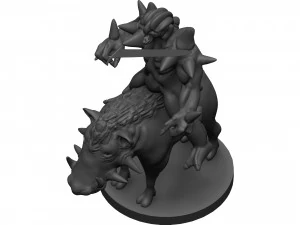 Monster 3D Print Model