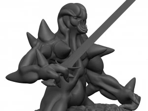 Monster 3D Print Model
