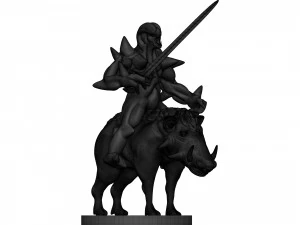 Monster 3D Print Model