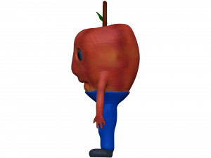 Cartoon Apple Modelo 3D