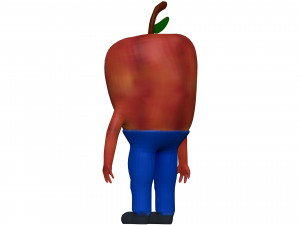 Cartoon Apple Modelo 3D