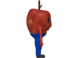 Cartoon Apple Modelo 3D