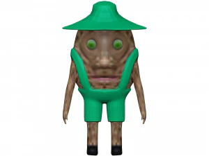 Мультфильм кокос 3D Модель