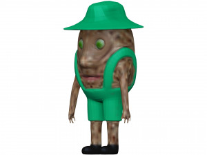 Cartoon Coconut 3D 模型