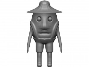 Cartoon Coconut 3D 模型