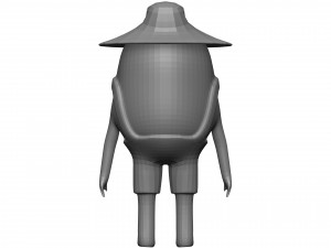 Cartoon Coconut 3D 模型