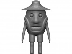 Cartoon Coconut 3D 模型